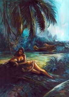 Lemercier, Gwendal - 1 Original colour drawing - signé lupin - pin up1 - 2022 | Catawiki