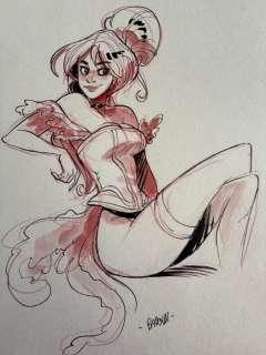 Barbucci, Alessandro - 1 Original colour drawing - Ekhö monde miroir | Catawiki