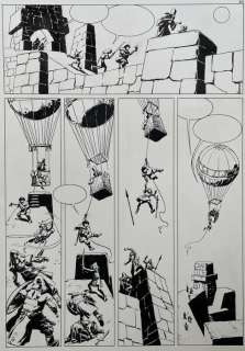 Bermejo, Luis - 1 Original page - Los 8 Anillos de Elibarin - Inside Cover & page 30 - 1981 | Catawiki