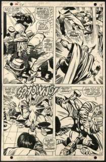 Kirby, Jack - THOR (1966-96; 2009-11) #154 Interior Page | ComicConnect