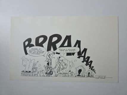 Achde - Original drawing - Lucky Luke | Catawiki