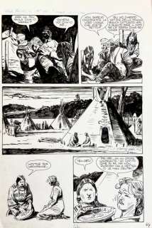 Milazzo, Ivo - 1 Original page - Ken Parker #19 - Un uomo inutile | Catawiki