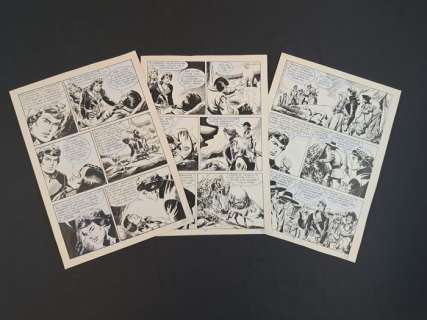 EsseGesse - 3 Original page - Il Comandante Mark: Il Totem dei Cayugas - 1973 | Catawiki