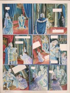 Magnin, Florence - 1 Original colour page - Mary La Noire T1 - Les Trépassés - 1995 | Catawiki