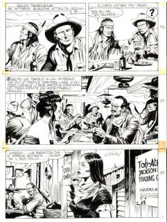 Ticci, Giovanni - 1 Original page - Tex #272 - "il disertore" - 1983 | Catawiki