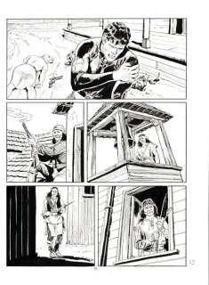 Diso, Roberto - 3 Original page - Mister No #107 - "La fine della pista" - 1984 | Catawiki