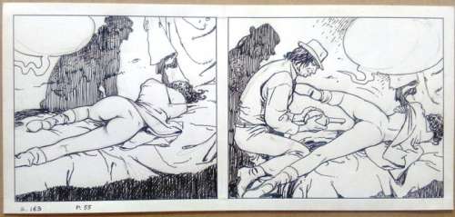 Manara, Milo | Original strip (no. 163)  - De Schakelaar / Le Declick 3  - (1994) | Catawiki