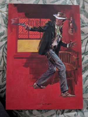 Pujolar, Shöller - 1 Original cover - Oeste Pulp Selecciones Ilustradas - Oeste - 1970 | Catawiki