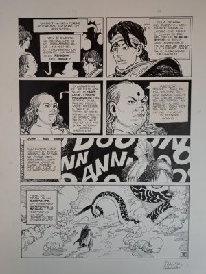 Saudelli, Franco - 1 Original page - Iberland: La Reggia del Sole | Catawiki