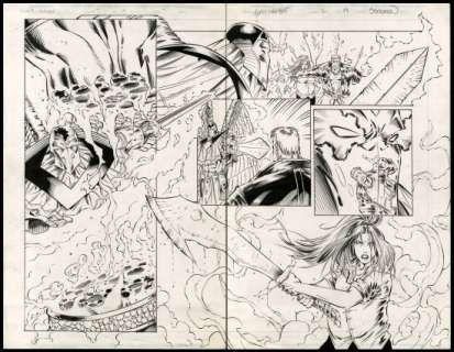 Stinsman, John - AVENGELYNE (1996) #1 Interior Page