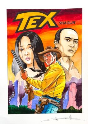 Candita, Giuseppe - 1 Original page - Tex - Shaolin ~ recover - 2025 | Catawiki