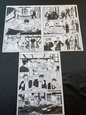 Montanari - 3 Original page - Dylan Dog - Quando il mostro é in vacanza | Catawiki