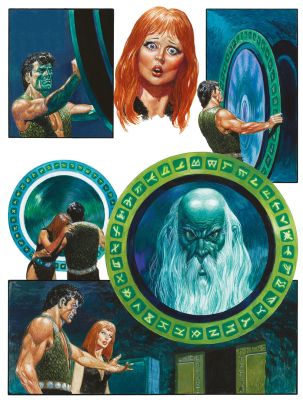 Don Lawrence | Item 0132 • The deep world | Don Lawrence Collection