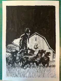 Continue Shopping | HOUSE OF SLAUGHTER #3 ORIGINALCOVER ART BY WERTHER DELL’EDERA | Scott’s Collectables