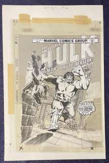 Joe Kubert. Hulk 3-D Cover Art. | Weiss Auctions