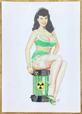Bettie Page as the Incredible Hulk’s Girlfriend | Stuart Ng Books
