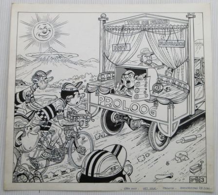 Buth - 1 Original page - Thomas Pips - in de ronde van Frankrijk - 28 Juni - 1979 | Catawiki