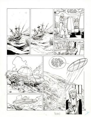 Ferry - 1 Original page - Ian Kaledine - Shan Pacha - 1984 | Catawiki