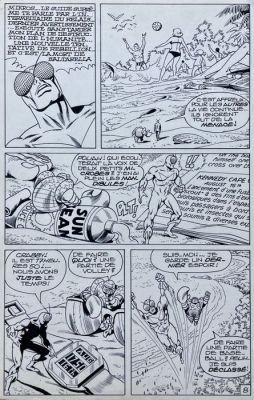 Mitton, Jean-Yves - 1 Original page - Mikros - Quelque part une Etoile | Catawiki