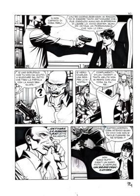 Mari, Nicola - 1 Original page - Dylan Dog #317 - "L’impostore" - 2015 | Catawiki
