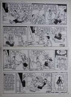 Studio Vandersteen | Original page (p.3)  - Suske en Wiske  - De koning drinkt  - (1970) | Catawiki