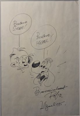 Roba, Jean - 1 Original drawing - Boule & Bill (Billie en Bolleke) - 1995 | Catawiki