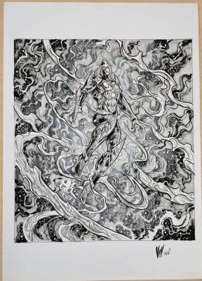 Continue Shopping | NOVA MARVEL SNAP (VINCENZO RICCARDI ORIGINAL ART) | Scott’s Collectables