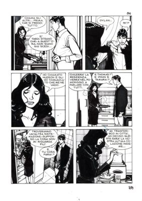 Mari, Nicola - 1 Original page - Dylan Dog #293 - "Gli ultimi immortali" - 2011 | Catawiki