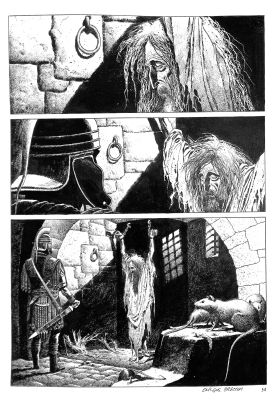 Enrique Breccia – Tavola Originale – Golgotha (2024) | Love Original Art