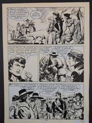 EsseGesse - 1 Original page - Il Comandante Mark - Totem dei Cayugas | Catawiki