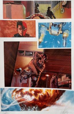 Dell’Otto - Dell’Edera - 1 Original page - Spiderman - Painted page - 2014 | Catawiki