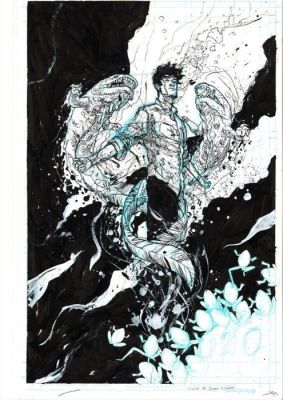 Riley Rossmo - 1 Original cover - Green Wake - #6 - 2010 | Catawiki