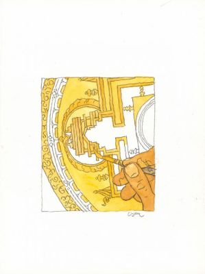 Cosey | Illustration originale - Jonathan | Daniel Maghen