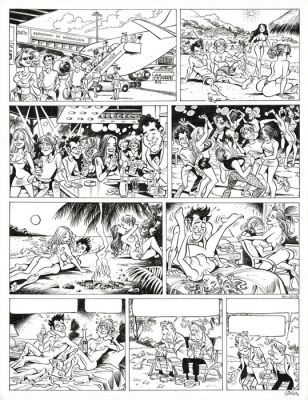 Gürsel, Gürçan - 1 Original page - Rooie Oortjes/Blagues Coquines - Levensgenieters - 2001 | Catawiki