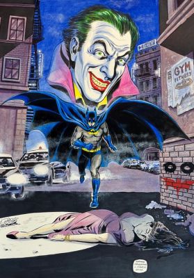 Della Monica, Raffaele - 1 Original colour drawing - Batman - Joker - 2026 | Catawiki