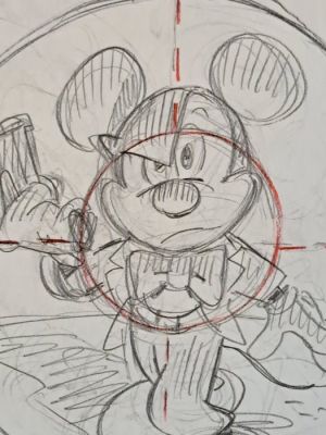 Gervasio, Marco - 2 Original preliminary drawing - I Gialli di Topolino | Catawiki