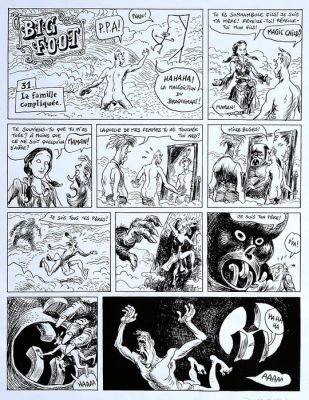 Dumontheuil, Nicolas - 1 Original page - Big Foot - Holly Dolly - 2007