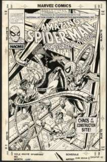 Saviuk, Alex - AMAZING SPIDER-MAN VS. DR. OCTOPUS (1990) #1 Cover | ComicConnect