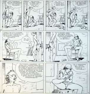 MANARA Milo  - Le parfum de l’invisible  - Planche 2 dutome 2 édité par Albin[...] | Vermot et Associés