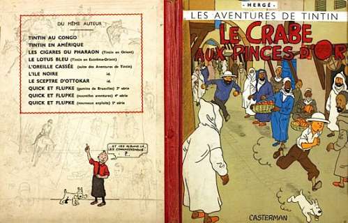 Herge | LE CRABE AUX PINCES D’OR | Artcurial