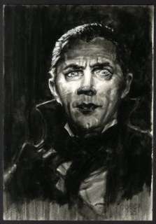 Coscarelli, Javier - BELA LUGOSI AS DRACULA Illustration