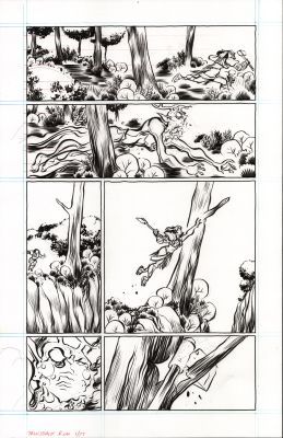 Jesse Lonergan | Miss Truesdale and the Rise of Man #1 Page 17 | The Artist Bullpen