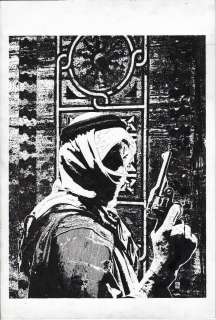 Tim Bradstreet | El Borak Book Illustration with Revolver Page Illo | Splash Page