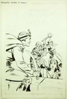 Marcello, Raphael Carlo | Original drawing for the cover  -  Le Cavalier Inconnu 9  - (1969) | Catawiki