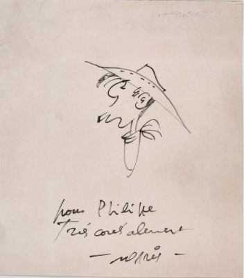 Morris (De Bevere, Maurice) - 1 Original drawing - Lucky Luke