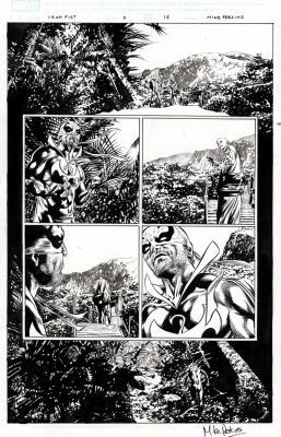 Perkins, Mike - Iron Fist #2 p.16 | Comic Book Art Gallery
