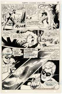 "GREEN LANTERN" #63 COMIC BOOK PAGE ORIGINAL ART. | Hake’s