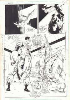 Martin Egeland - aquaman #1 p. 21 - charybdis captures aquaman splash - 1994