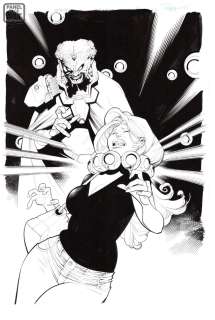 Ryan Ottley - Invincible 103 - Splash - Atom Eve!