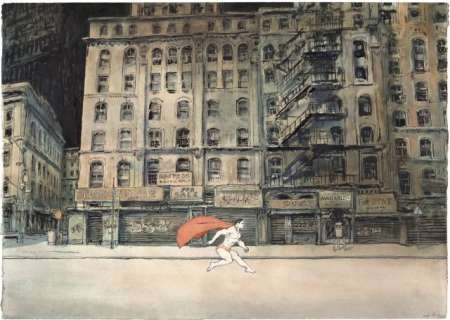 Nicolas de Crecy (Né En 1966) Pacific Street - Super héros en recherche de son identité sexuelle